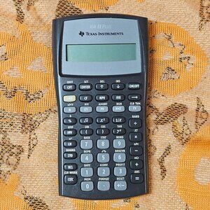 Texas Instruments BA II Plus Business Analyst Handheld Calculator Financial